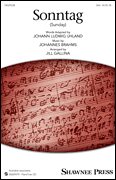 Sonntag SSA choral sheet music cover